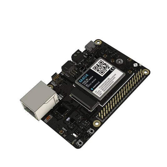 Particle Industries, Inc. MUON404EA - Transceptor;802.11 a/b/g/n (Wi-Fi, WiFi, WLAN), Bluetooth® 5.x (BLE), GNSS, LoRa® (LoRaWAN®)