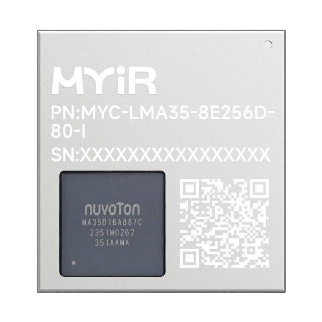 MYIR Tech Limited MYC-LMA35-8E256D-80-I MYC-LMA35 MPU Core ARM® Cortex®-A35, Cortex®-M4