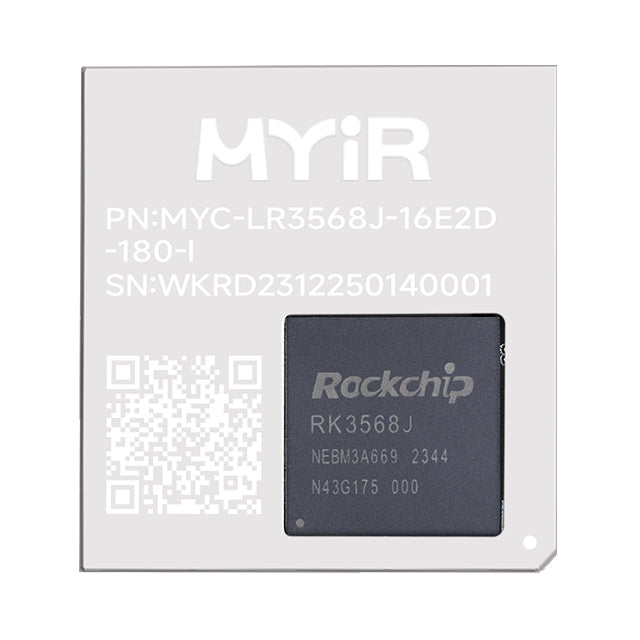 MYIR Tech Limited MYC-LR3568J-16E2D-180-I MYD-LR3568 MPU Core ARM® Cortex®-A55
