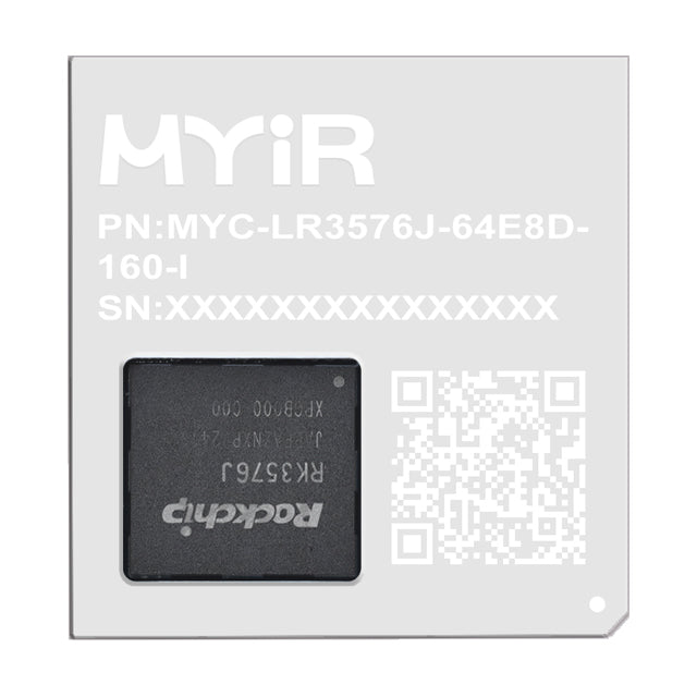 MYIR Tech Limited MYC-LR3576J-64E8D-160-I MYC-LR3576 MPU Core ARM® Cortex®-A53, ARM® Cortex®-A72