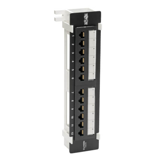 Eaton Tripp Lite N050-P12 Network Patch Panel, Cat5e RJ45