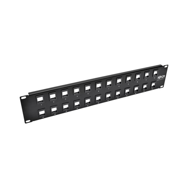 Eaton Tripp Lite N062-024-KJ Network Modular Panel, Keystone RJ45 Jack (Not Provided)