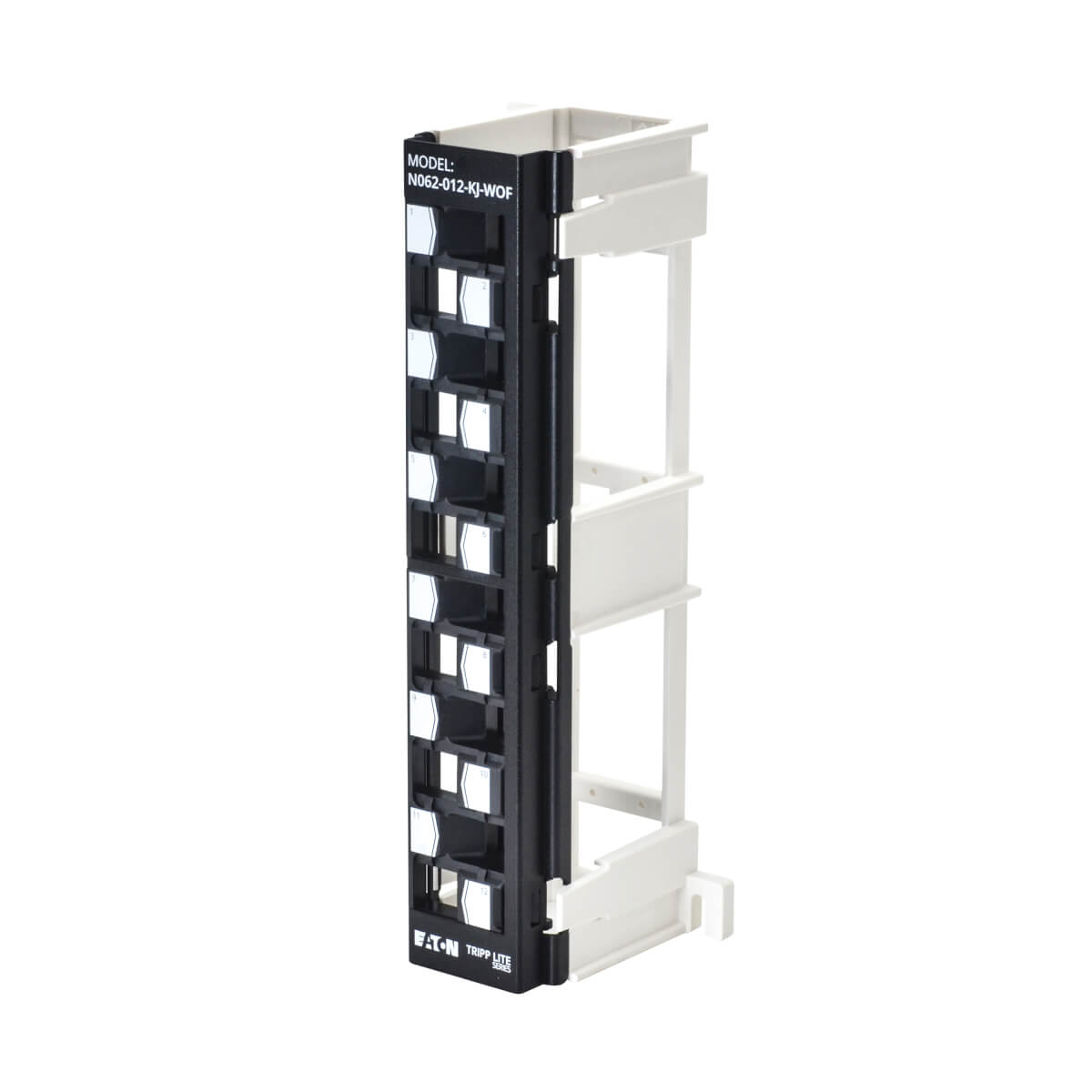 Eaton Tripp Lite N250-012-6A-OF SmartRack™ Patch Panel, Cat6A RJ45 Jack (Not Provided)