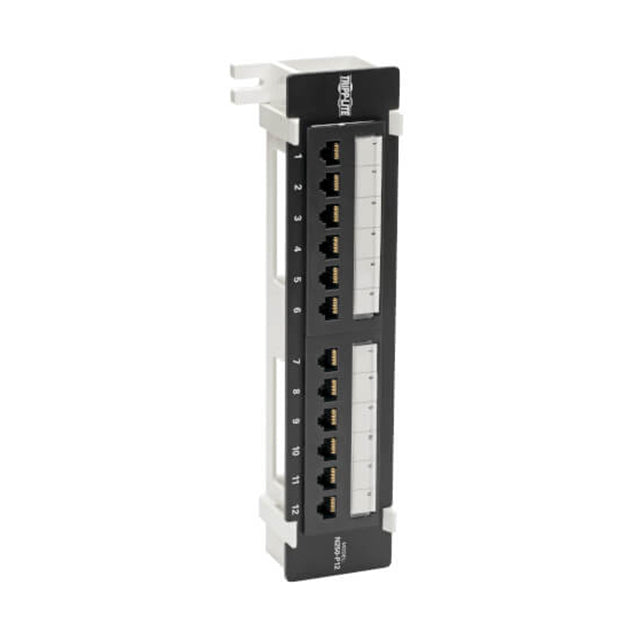 Eaton Tripp Lite N250-P12 Network Patch Panel, Cat6 RJ45