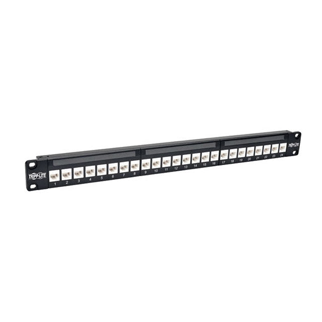 Eaton Tripp Lite N254-024-6A Network Patch Panel, Cat6A RJ45