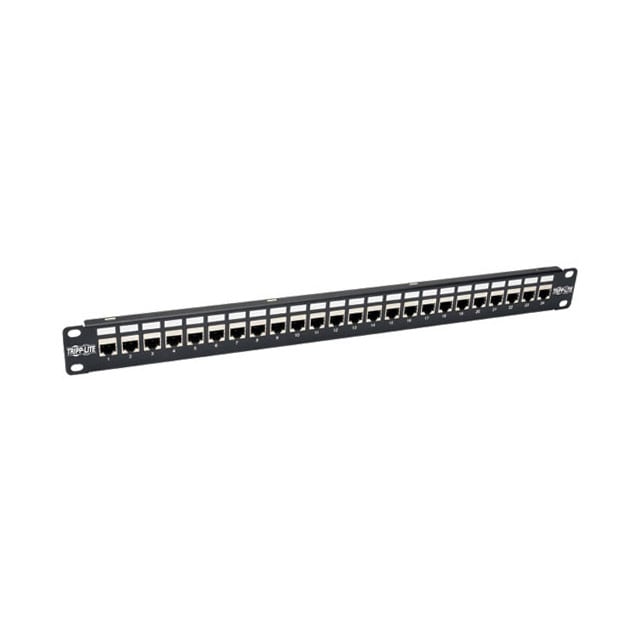 Eaton Tripp Lite N254-024-SH-6A Network Patch Panel, Cat6A RJ45