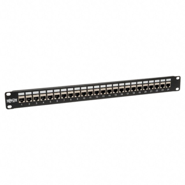 Eaton Tripp Lite N254-024-SH Network Patch Panel, Cat6 RJ45