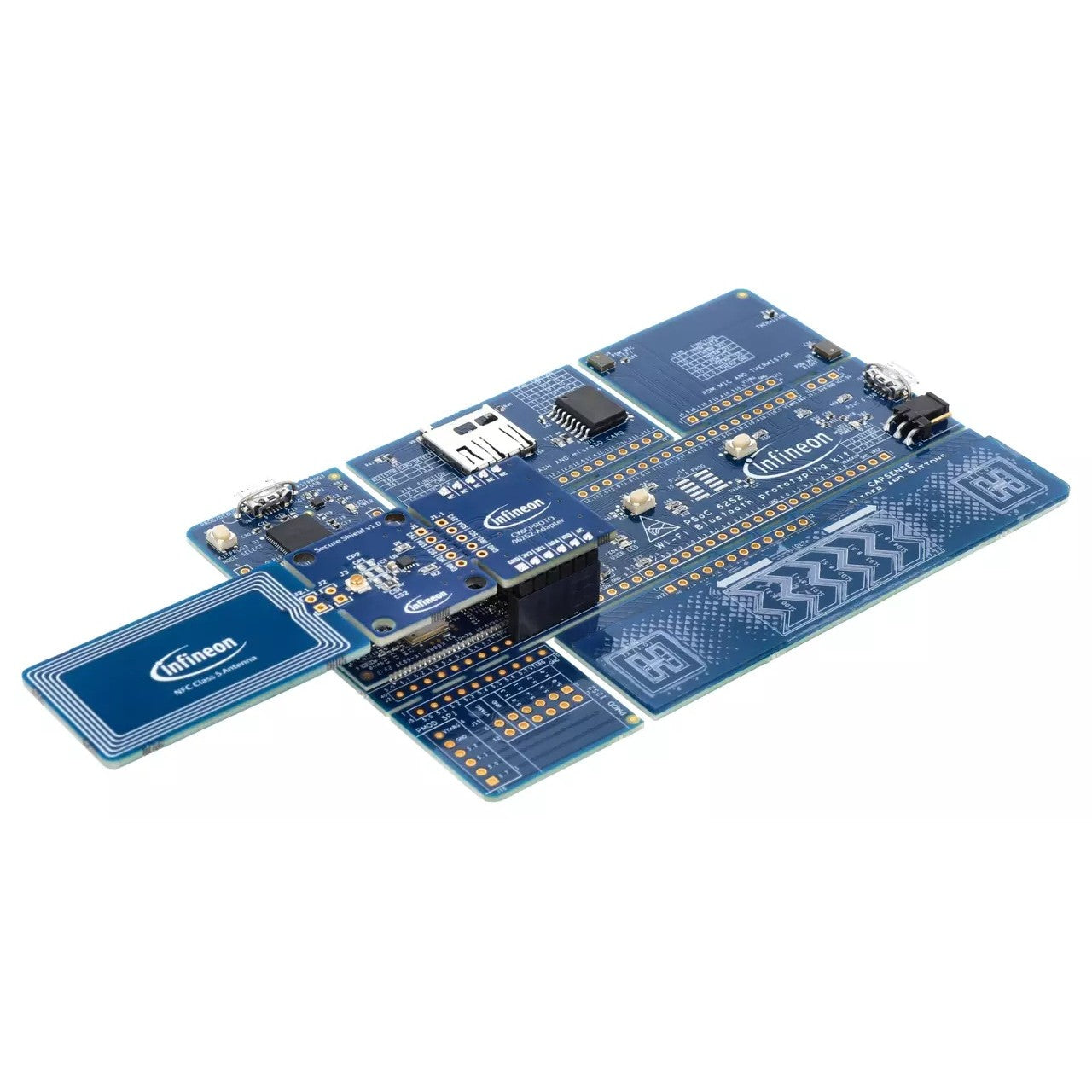 Infineon Technologies NBT2000A8K0T4KITV1TOBO1 PSoC™ Reference Design Security Keypad (MCU Based)