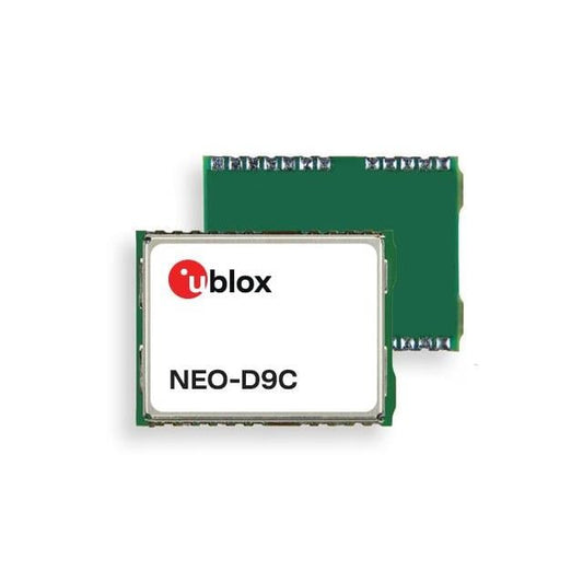 u-blox NEO-D9C-00B - 1.222GHz ~ 1.232GHz, 1.273GHz ~ 1.283GHz -154dBm