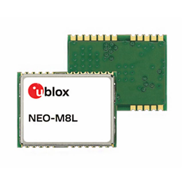 u-blox NEO-M8L-06B NEO-M8L 1.561GHz, 1.575GHz, 1.602GHz -160dBm