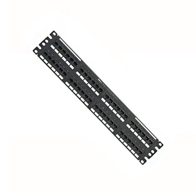 Panduit Corp NK5EPPG48Y NetKey® Patch Panel, Cat5e RJ45 Jack
