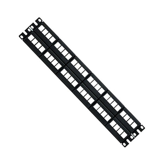 Panduit Corp NKFP48Y NetKey® Modular Panel, Keystone -