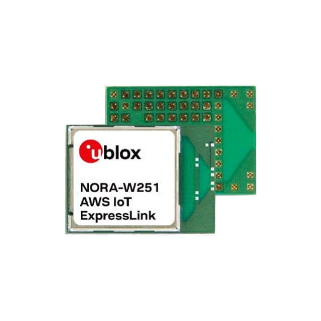 u-blox NORA-W251AWS-00B NORA-W2 BlueTooth, WiFi