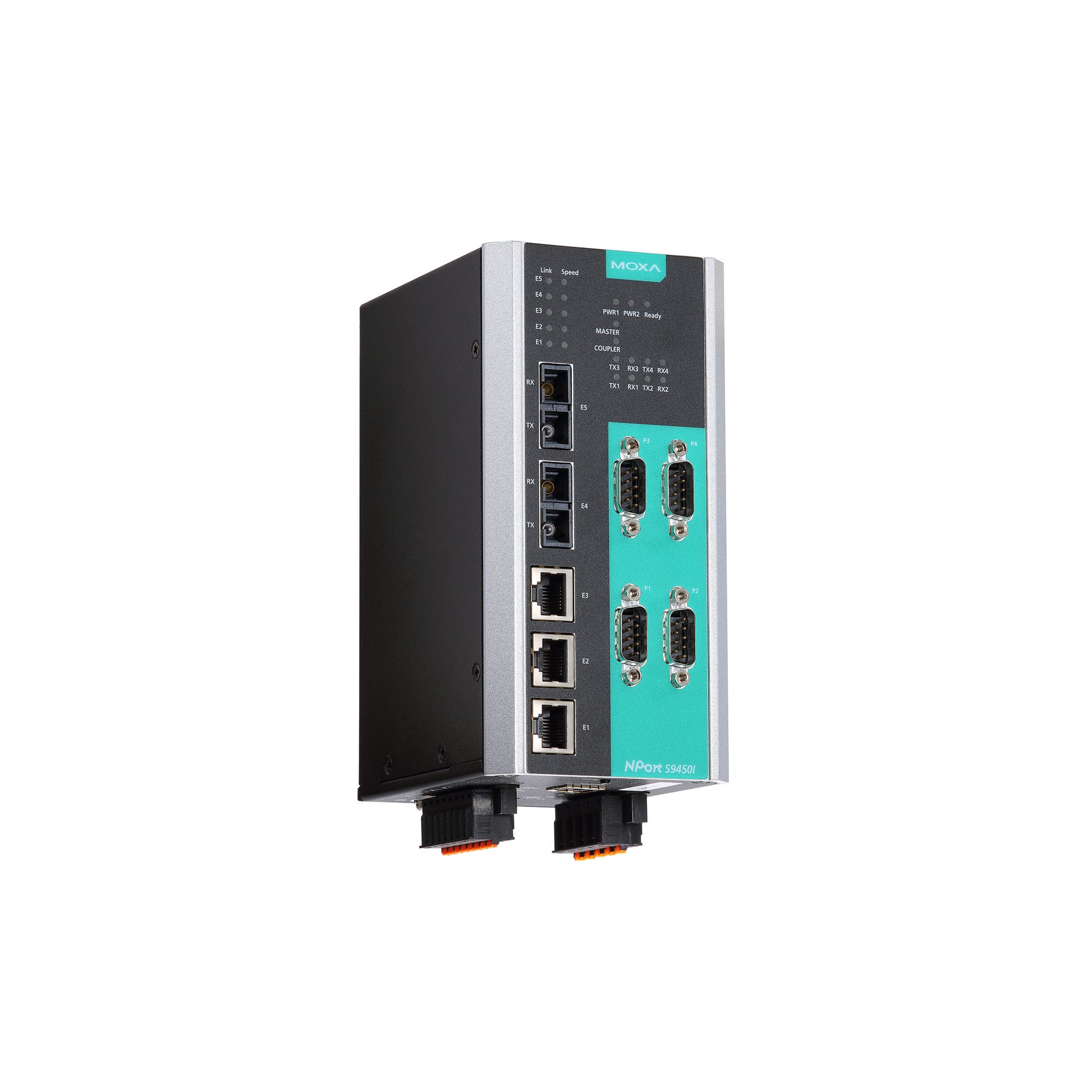 Moxa NPORT S9450I-2M-ST-HV-T NPort S9000 Serial to Ethernet Ethernet
