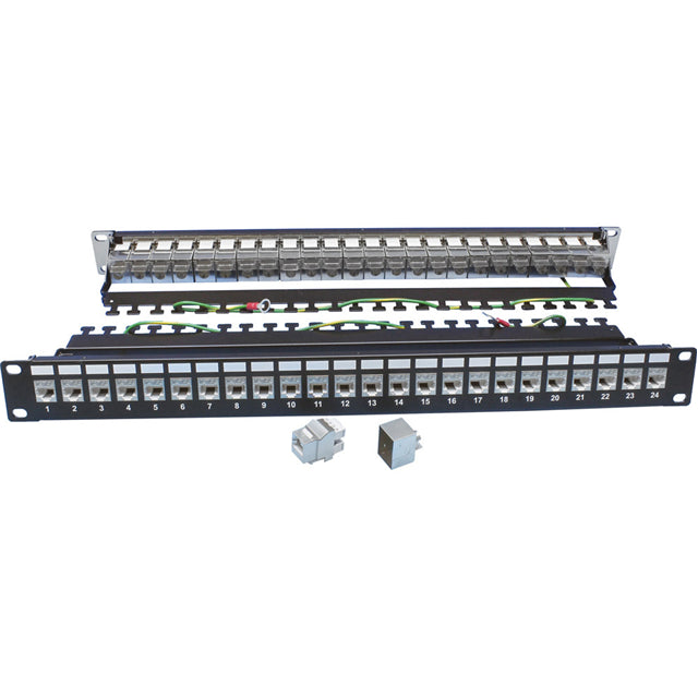 Quest Technology International Inc. NPP-3324 NPP Patch Panel, Cat6A RJ45 Jack