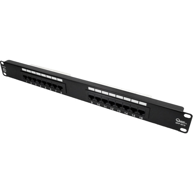 Quest Technology International Inc. NPP-5016 NPP Patch Panel, Cat5e RJ45 Jack