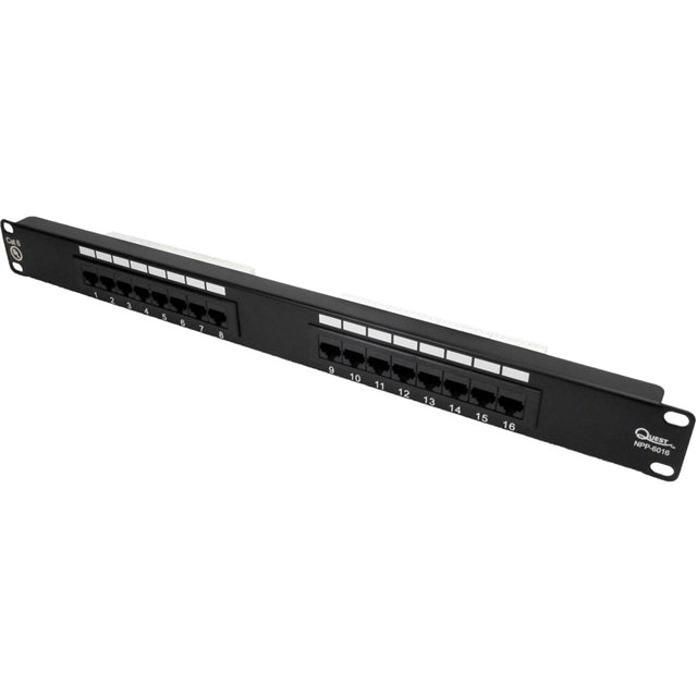 Quest Technology International Inc. NPP-6016 NPP Patch Panel, Cat6 RJ45 Jack