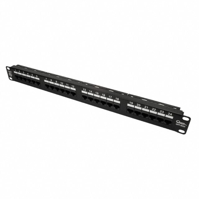 Quest Technology International Inc. NPP-6024 NPP Patch Panel, Cat6 RJ45 Jack