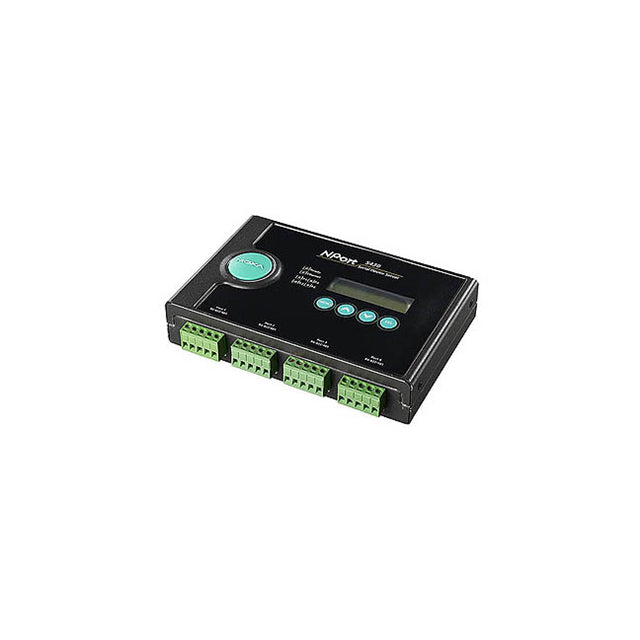 Moxa NPORT 5430 W/ ADAPTER NPort 5400 Serial to Ethernet RS-422/485