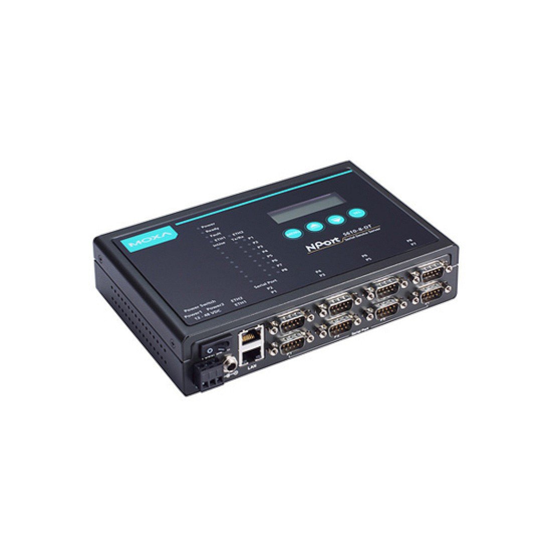 Moxa NPORT 5610-8-DT NPORT 5610-8-DT Serial to Ethernet RS-232