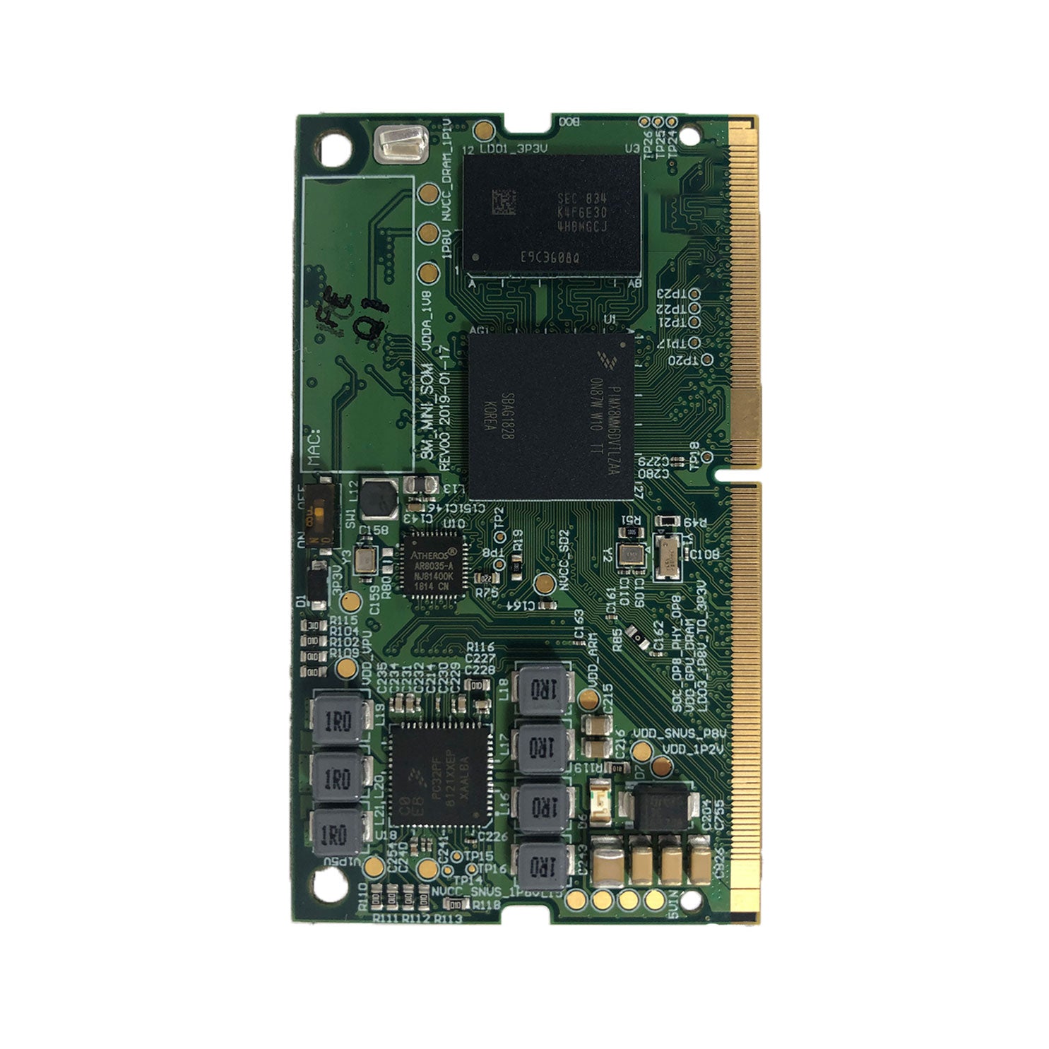 Ezurio NIT8MQ_MINI_SOM_4R16E Nitrogen8M Mini iMX8M Mini SOM ARM® Cortex®-A53, ARM® Cortex®-M4, i.MX8M Mini