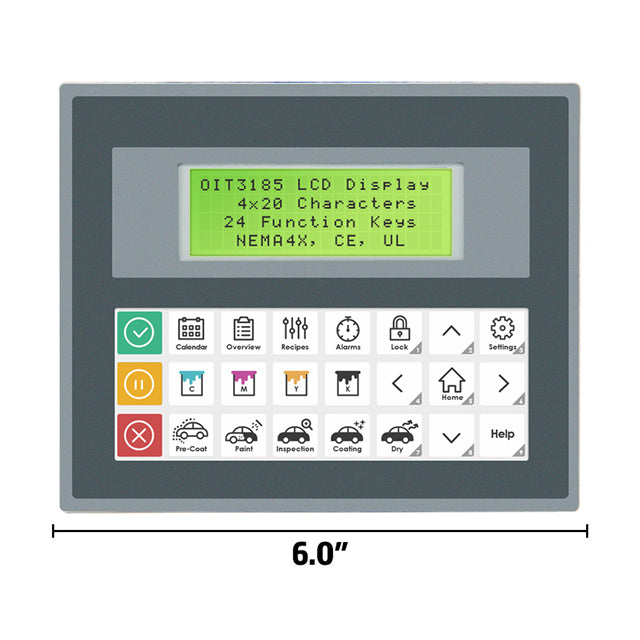 Maple Systems Inc OIT3185-A00 OIT Panel del operador -