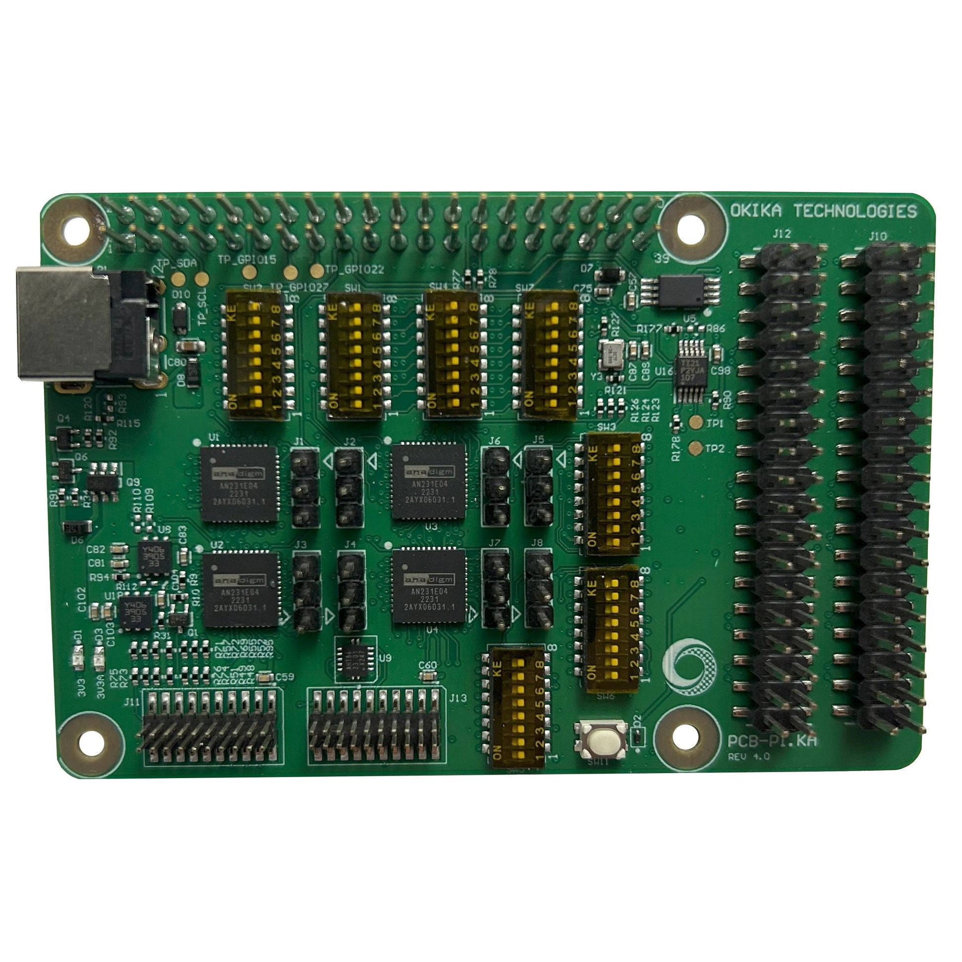 Okika Devices OTC2310K04-PIKA FlexAnalog™ Filter Sensor Signal Conditioner