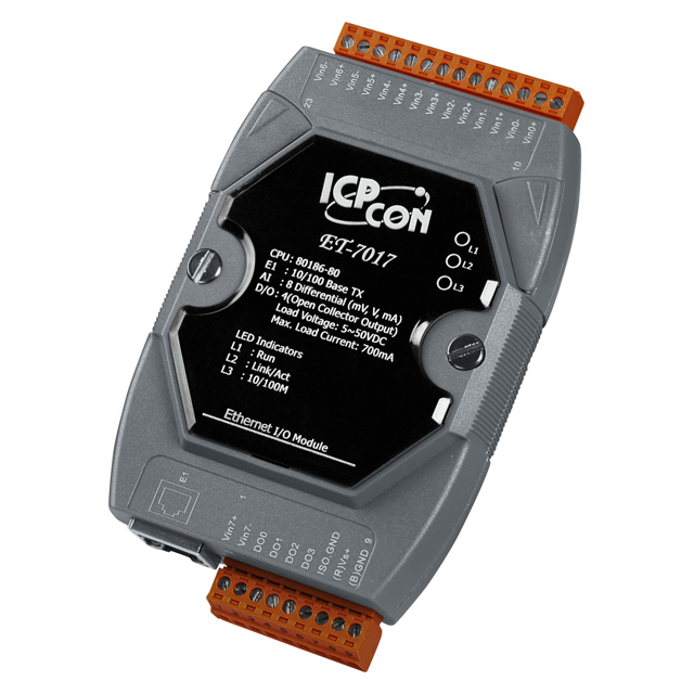 ICP DAS USA INC PET-7017 - Input, Output (I/O) Module -