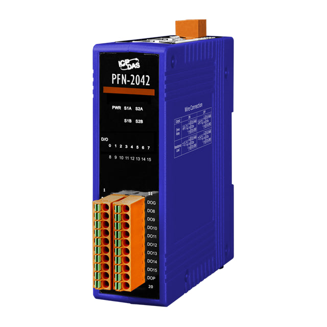 ICP DAS USA INC PFN-2042 PROFINET Input, Output (I/O) Module -