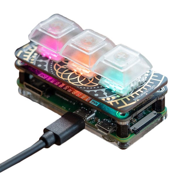Pimoroni Ltd PIM450 - KEYBOW MINI MACRO PAD KIT - CLIC