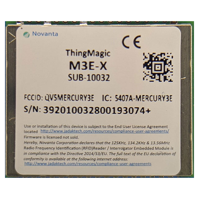 ThingMagic, a JADAK brand PLT-RFID-M3E-X M3E Sólo lectura 125kHz, 134.2kHz, 13.56MHz