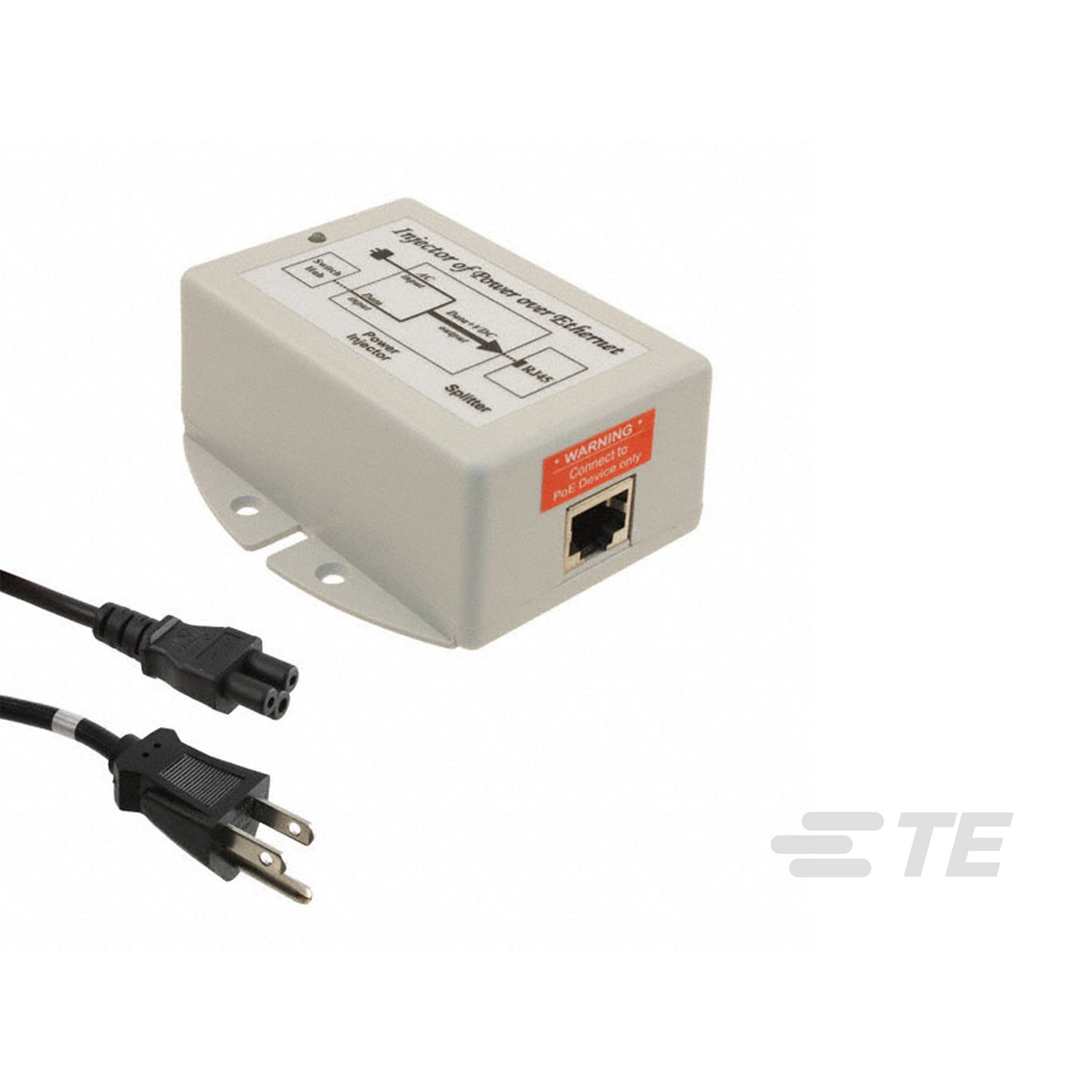 TE Connectivity POE-48I - Inyector Midspan 90 ~ 264VCA