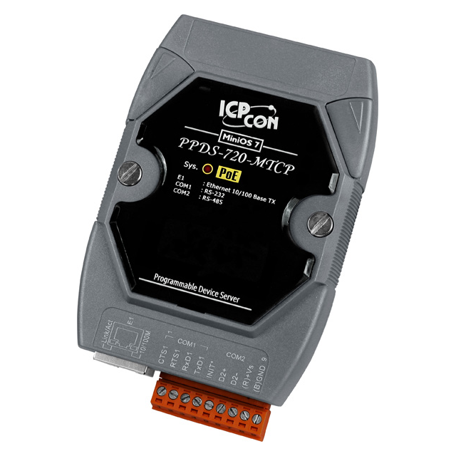 ICP DAS USA INC PPDS-720-MTCP PPDS-700-MTCP Serial to Ethernet RS-232, RS-485