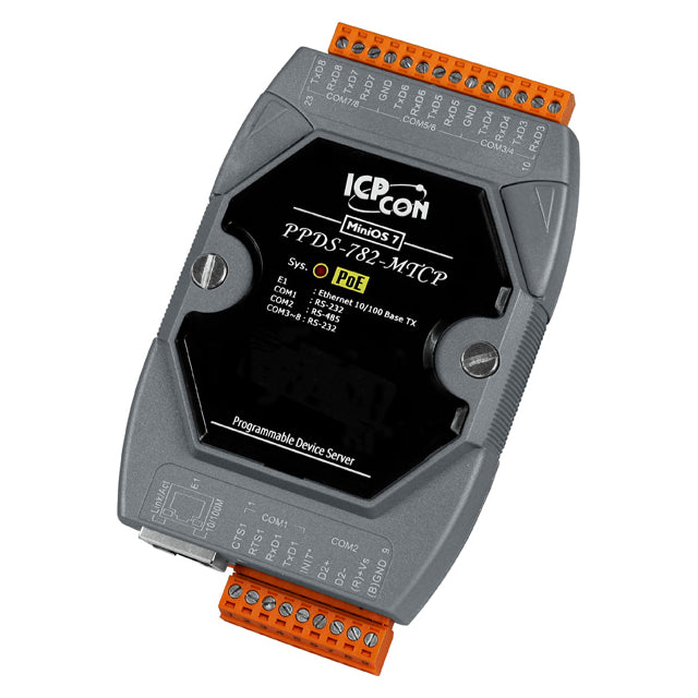 ICP DAS USA INC PPDS-782-MTCP PDS-700-MTCP Serial to Ethernet RS-232, RS-485