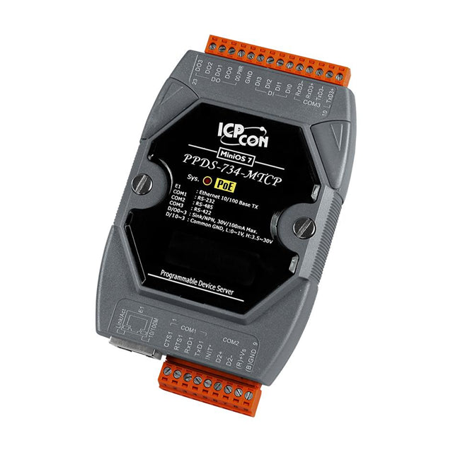 ICP DAS USA INC PPDSM-734D-MTCP PPDSM-734D-MTCP Serial to Ethernet RS-232/422/485