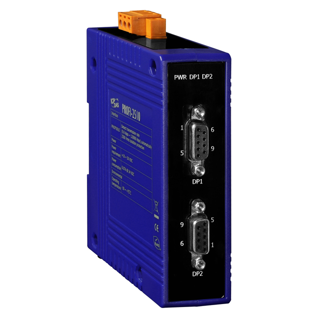 ICP DAS USA INC PROFI-2510 - Serial a fibra óptica D-Sub 09 Pos (DB9) hembra