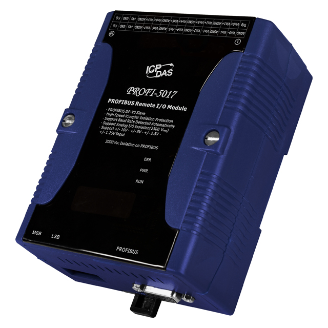 ICP DAS USA INC PROFI-5017 PROFIBUS Input, Output (I/O) Module -