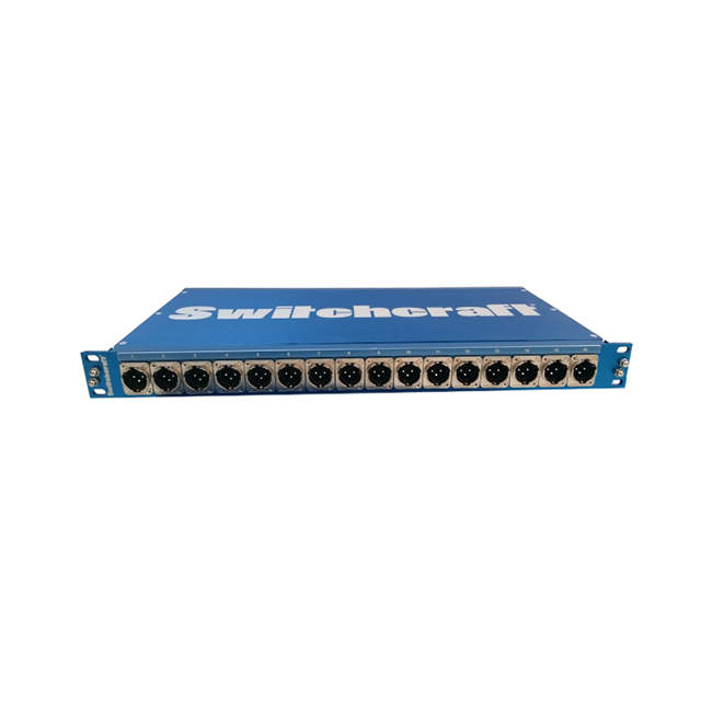 Switchcraft Inc. PT16MX16F PT Audio Jack Panel XLR, Male and Female