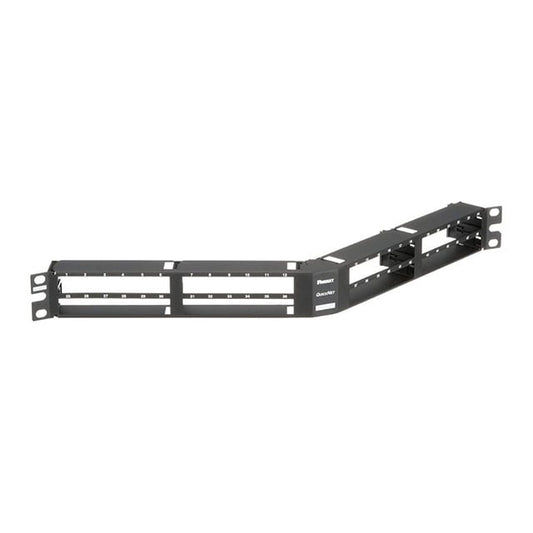Panduit Corp QAPP48HDBL QuickNet™ Patch Panel, Fiber -