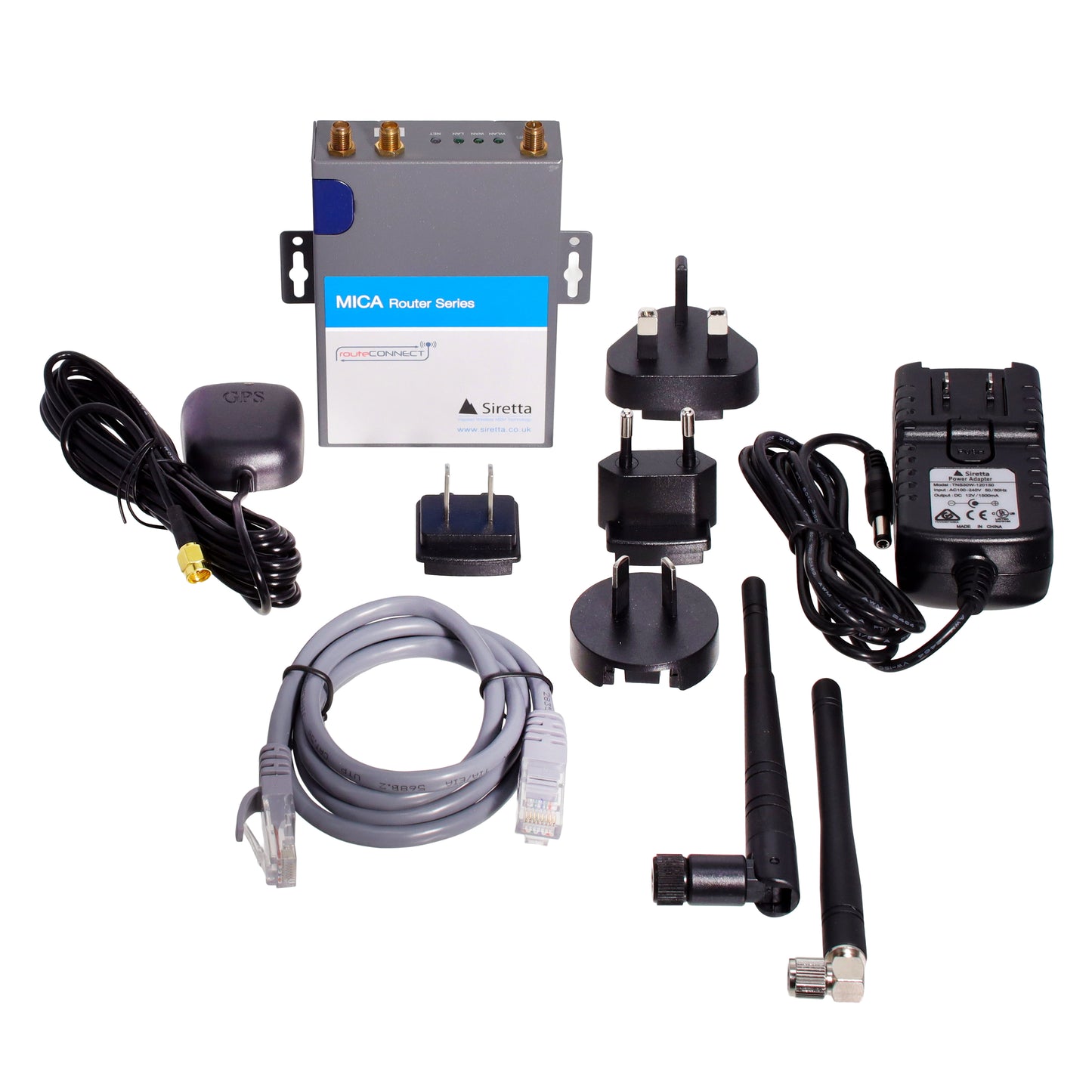 Siretta Ltd QUARTZ-LITE-GW21-LTE(EU) + ACC Mica Ruteador