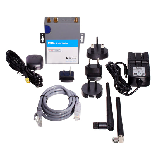 Siretta Ltd QUARTZ-LITE-GW21-LTE(EU) + ACC Mica Ruteador