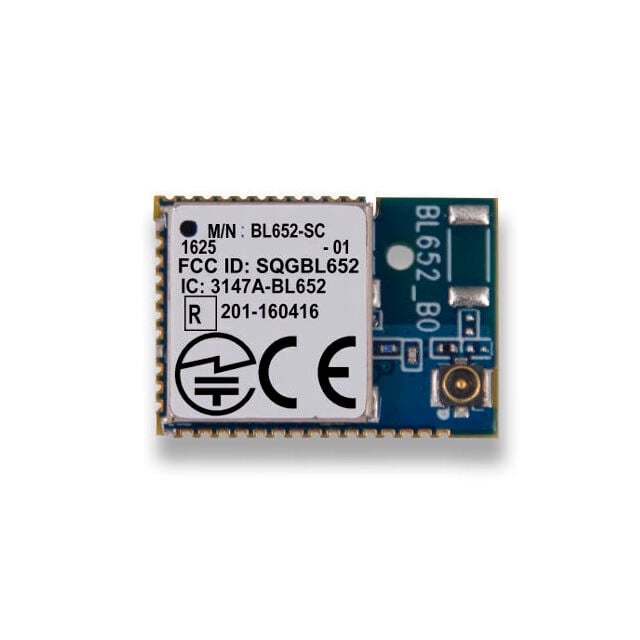 Ezurio BL652-SC-01-T/R-SPB BL652 BlueTooth v5.0