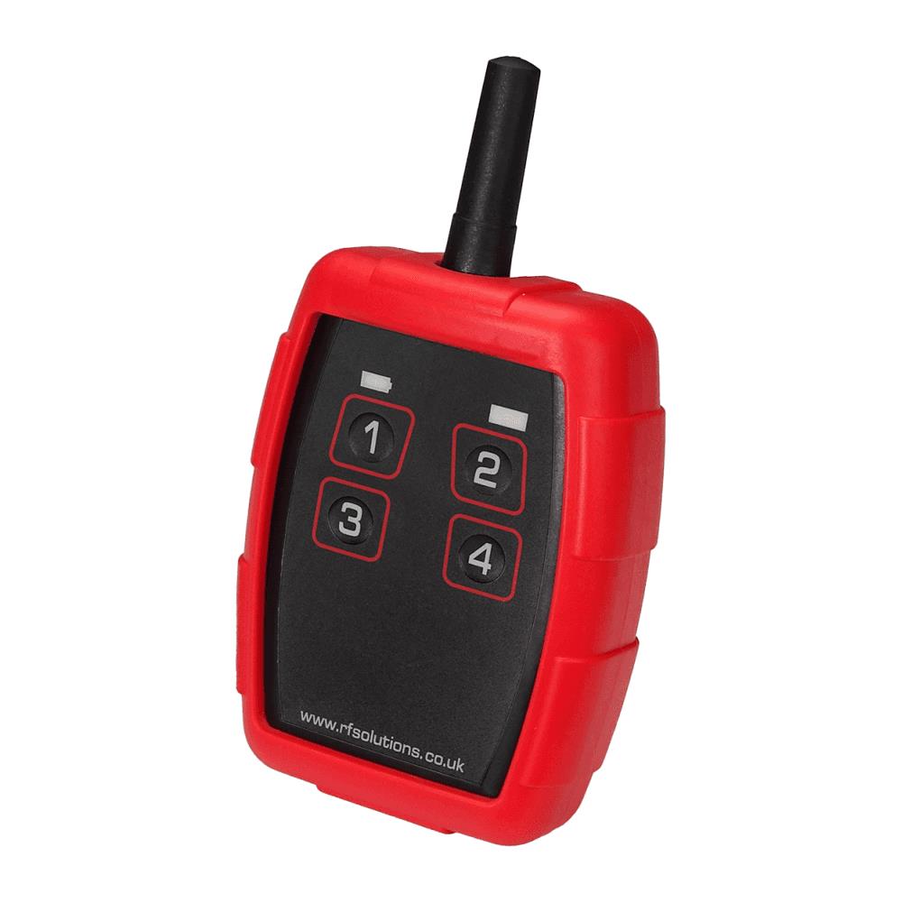 RF Solutions RADIOTRAP-4T4 - Sistema de control remoto LoRa