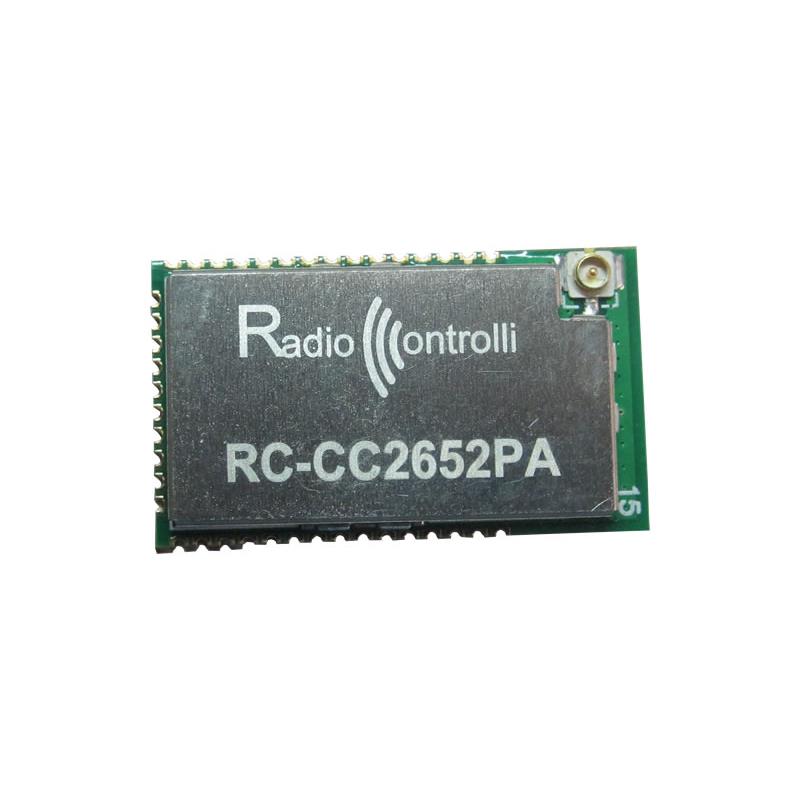 RadioControlli RC-CC2652PA - 6LoWPAN, Bluetooth v5.0, Thread, M-Bus inalámbrico, Wi-SUN, Zigbee®