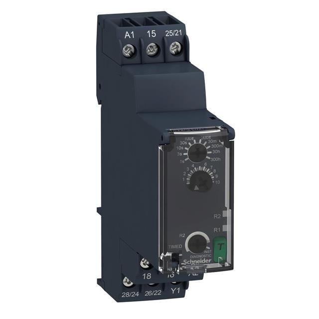Schneider Electric RE22R2CMR Harmony Riel DIN Relé mecánico 0.05 seg ~ 300 h 8A a 250VCA