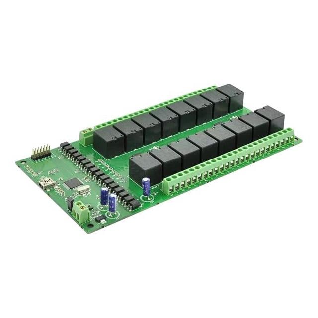 Numato Lab RL160001-24 - Módulo de salida de CA/CC Verde