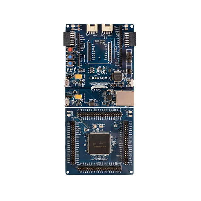 Renesas Electronics Corporation RTK7EKA6M3S00001BU RA EK-RA6M3 EVAL KIT FOR RA6M3 MCU 32 bits -