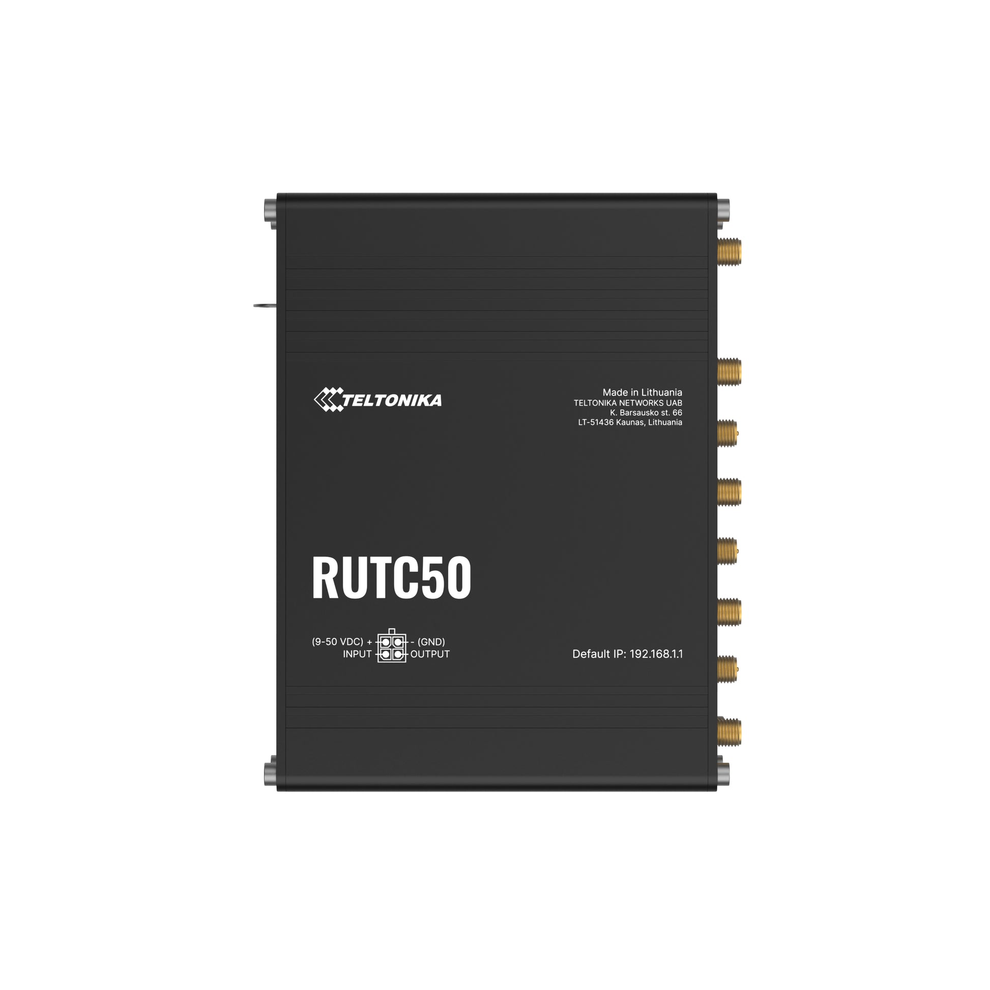 Teltonika RUTC50200000 RUTC50 RUTC50 5GROUTER EMEA APAC BRAZIL Router