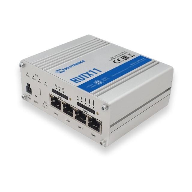 Teltonika RUTX11000000 RUTX11 4G/3G/2G/LTE CAT6 CELLULAR ROUTE Router