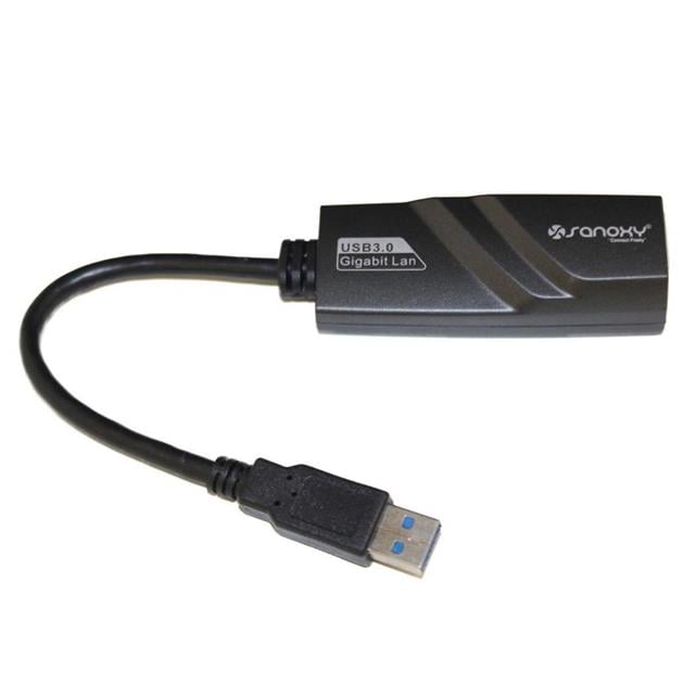 Sanoxy SANOXY-USB3-GIGETH - USB a Ethernet USB - A 3.0 macho